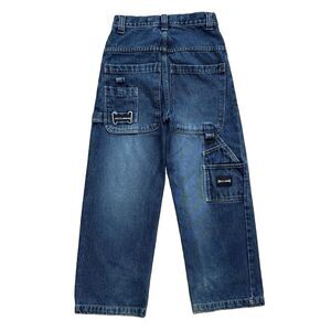 Vintage Y2K Paco Jeans Youth Size 8 Wide Leg Baggy Skater Carpenter Streetwear